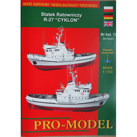 R-27 "Cyklon" – the Polish rescue ship