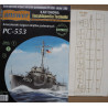 PC-553 – американский охотник подводных лодок — набор