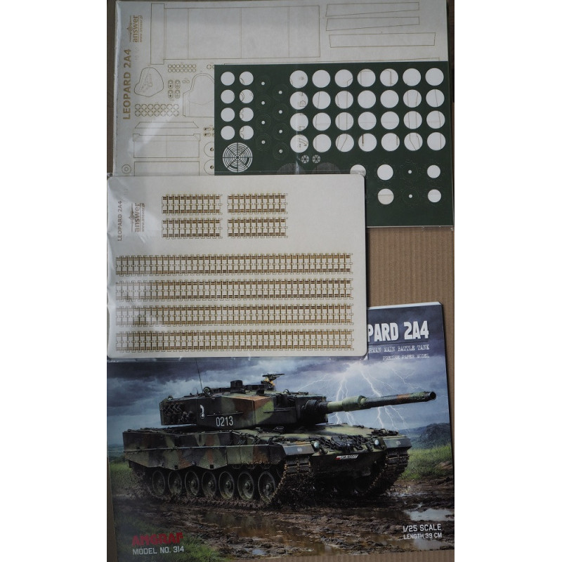 «Leopard» 2A4 – немецкий/ польский основной боевой танк  – набор