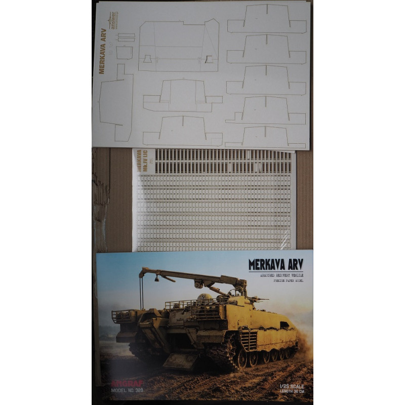 “Merkava” ARV – the Israeli Armored Recovery Vehicle – a set