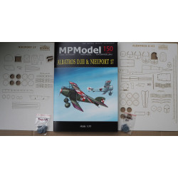 Albatros D. III and Nieuport Nie-17 – 1919 – 1920 Polish - Russian War Fighters – a set
