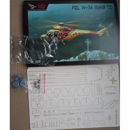PZL W-3A „Sokol“ – Lenkijos Gelbėtojų tarnybos sraigtasparnis– rinkinys