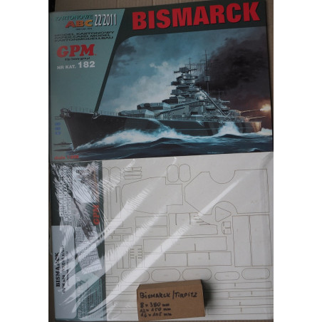„Bismarck“ – Vokietijos linijinis laivas – rinkinys