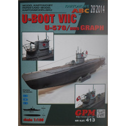 U-Boot VIIc U-570/ HMS «Graph» – немецкая/ британская подводная лодка — набор