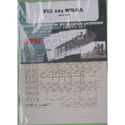 PZL-104 "Wilga - 35A" - the Polish multipurpose aircraft - a laser cut parts