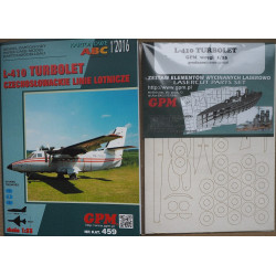 LET L-410 „Turbolet“ – Čekoslovakijos/ Lietuvos keleivinis lėktuvas – rinkinys