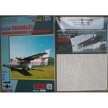 LET L-410 „Turbolet“ – Čekoslovakijos/ Lietuvos keleivinis lėktuvas – rinkinys