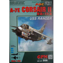 Vought A-7E "Corsair II"–the US carrier-based attack aircraft (from the VA-113 USS "Ranger" air group) – a set