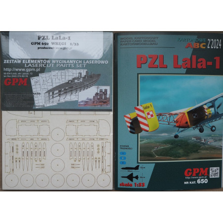 PZL "Lala-1" – the Polish Flying Laboratory - experimental aircraft – a set
