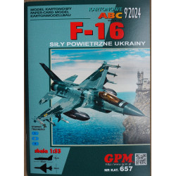 F-16 – the US/ Ukrainian AF fighter – a set