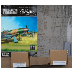 FIAT G.55 Serie 1 «Centauro» ANR – итальянский истребитель – набор Но. 1.