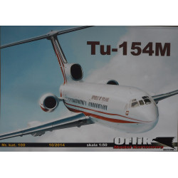 Tupolev Tu-154M – TSRS/ Lenkijos keleivinis lėktuvas (kreidinė spauda)