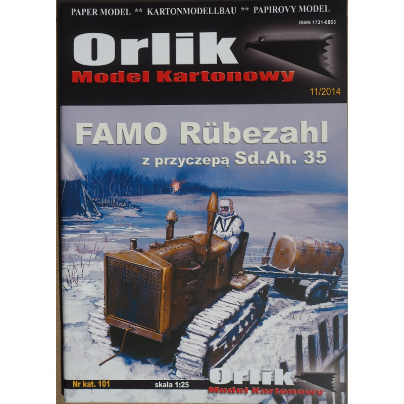 FAMO «Rubezahl» и Sd. AH. 35 - немецкий гусеничный трактор с прицепом-цистерной