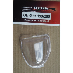 Hughes OH-6 „Cayuse“ – JAV gamybos lengvasis žvalgybinis sraigtasparnis – kabinos gaubtas