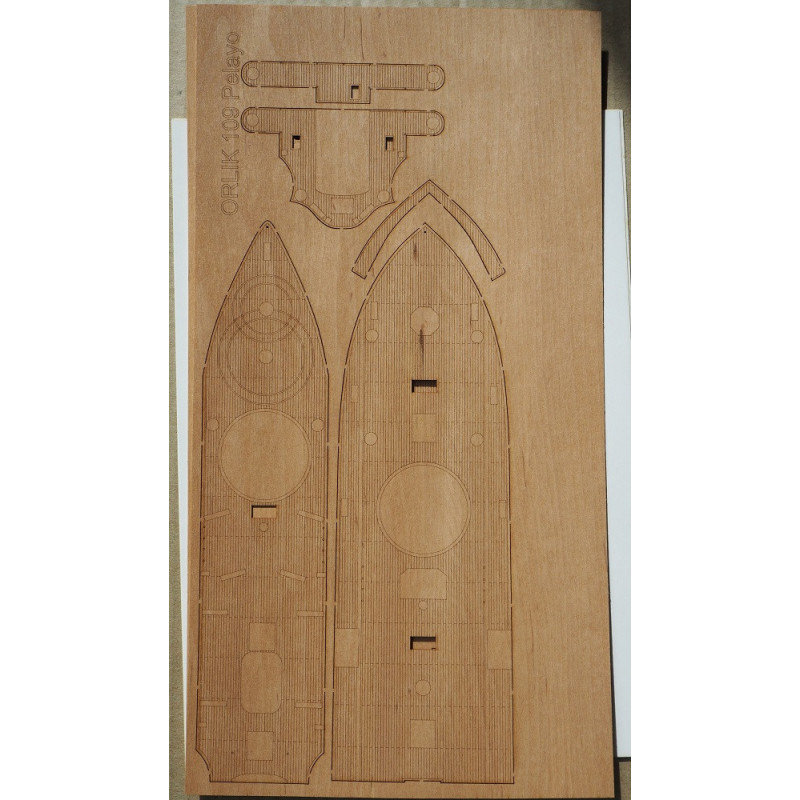 „Pelayo“ – the Spanish battleship – a wooden decks and other details