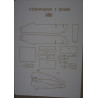 Pz. Kpfw. I Ausf. B. “Bison” – the German self-propelled gun (SPG) – a laser cut frame parts