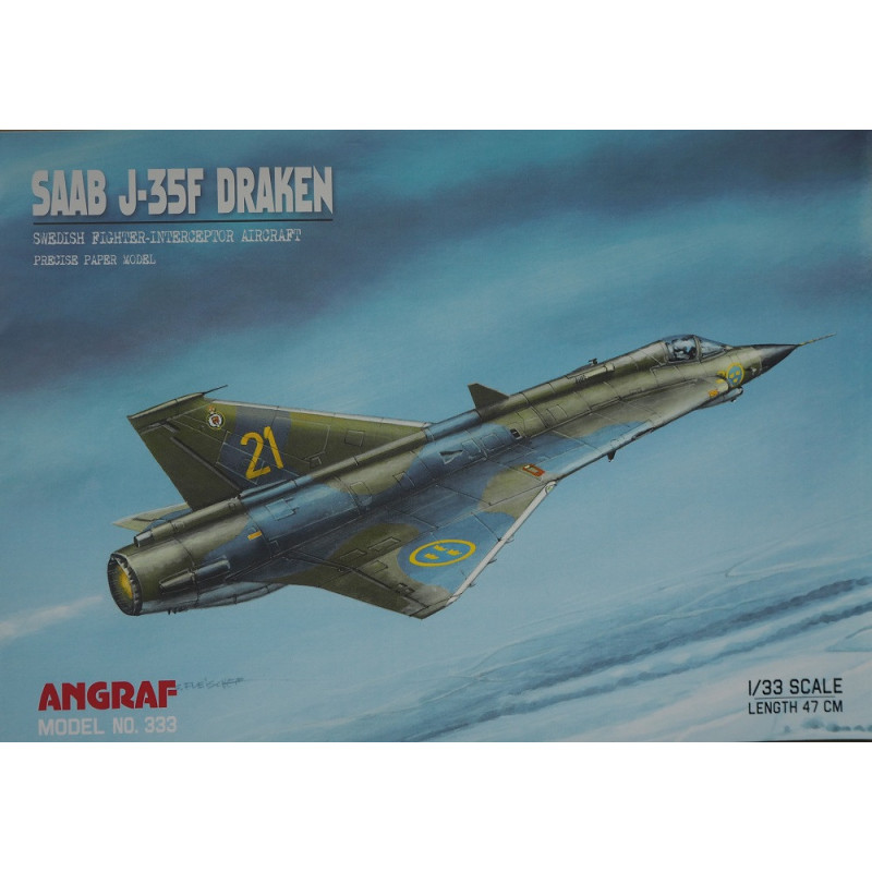 SAAB J-35F “Draken” – the Swedish fighter - interceptor