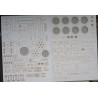 Krupp 12.8 cm Kanone PaK. 44 - the German anti-tank gun - a laser cut details