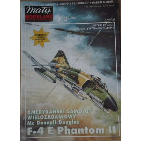 Mc Donnell Douglas F – 4E “Phantom II” –the  US multi-role fighter