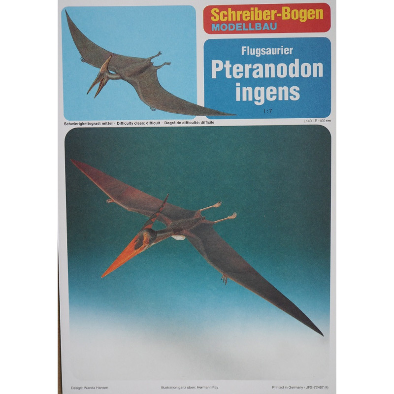 Pteranodonas (Pteranodon ingnes) – išnykę gyvūnai