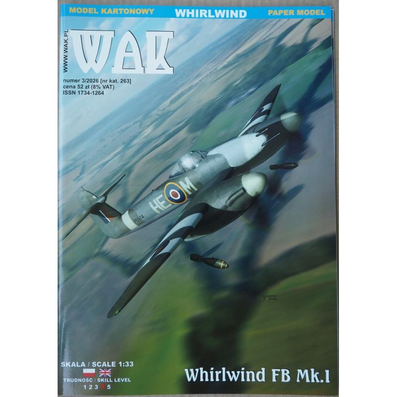 Westland „Whirlwind“ FB Mk.I – the British fighter