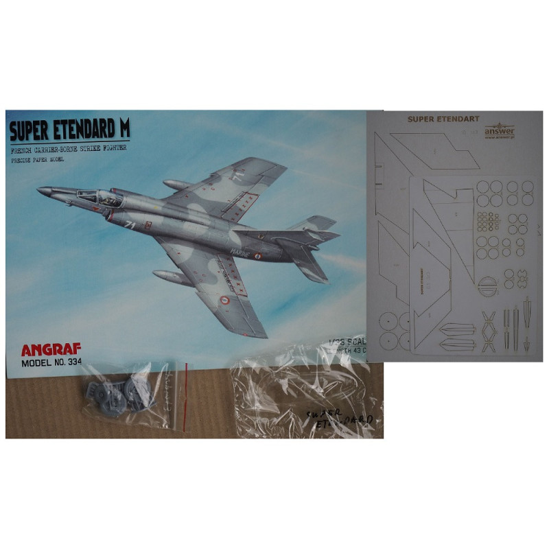 Dassault "Super Etendard" M – the French carrier-based fighter – a set