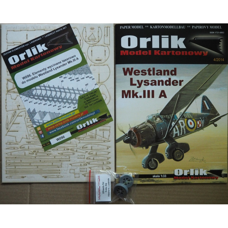 Westland "Lysander" Mk. IIIa – the British multi-role aircraft – a set