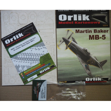 Martin Baker MB-5 – the British Experimental Fighter – a set