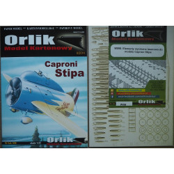 Caproni «Stipa» - итальянский экспериментальный самолет — набор