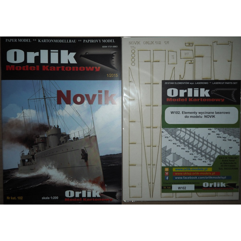 „Novik“ – Carinės Rusijos ir TSRS minininkas – rinkinys