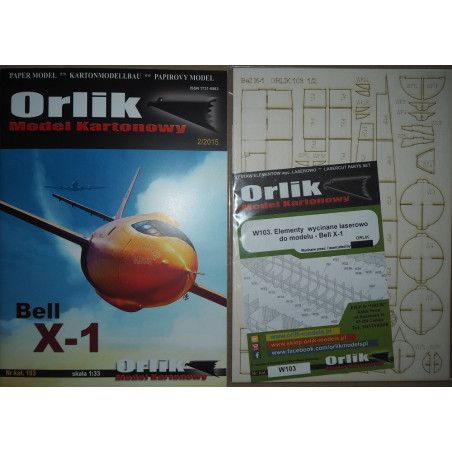 Bell X-1 „Glamorous Glennis“ – JAV eksperimentinis raketinis lėktuvas – rinkinys