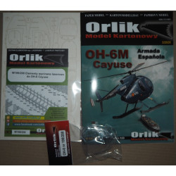 Hughes OH-6M "Cayuse" - the US / Spanish light reconnaissance helicopter – a set