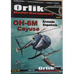 Hughes OH-6M „Cayuse“ – JAV / Ispanijos lengvasis žvalgybinis sraigtasparnis – rinkinys