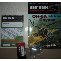 Hughes OH-6A „Cayuse“ – JAV lengvasis žvalgybinis sraigtasparnis – rinkinys