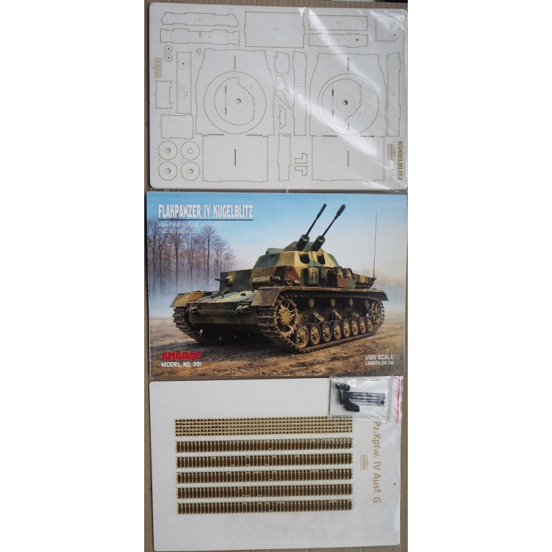 Flakpanzer IV „Kugelblitz“ – Vokietijos zenitinis savaeigis įrenginys – rinkinys