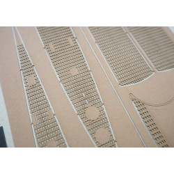 ORP „Orzel“ – the Polish submarine - a laser cut details