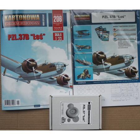 PZL P.37B „Loš“ – Lenkijos vidutinis bombonešis – rinkinys