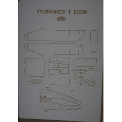 Pz. Kpfw. I Ausf. B. “Bison” – the German self-propelled gun (SPG) – a set