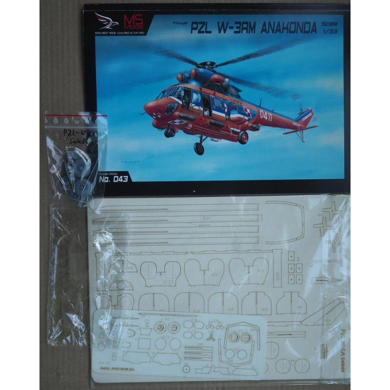 PZL W-3RM “Anakonda”– the Polish rescue helicopter – a set
