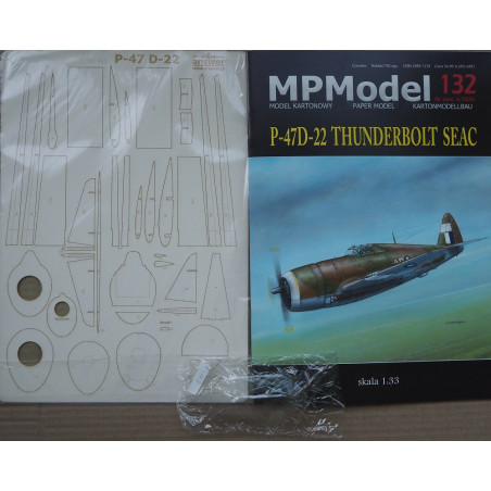 Republic P-47D-22 "Thunderbolt" SEAC – the US/ British fighter – a set