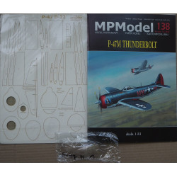 Republic P-47M «Thunderbolt» (пилот капитан Гладых) — американский истребитель – набор