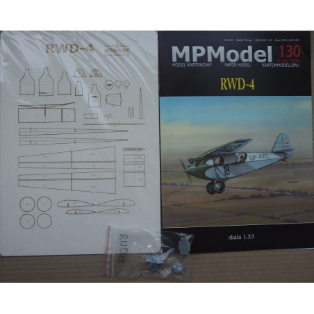 RWD-4 – the Polish tourist and sports aircraft – a set