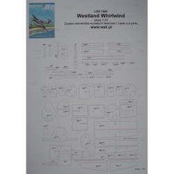 Westland „Whirlwind“ FB Mk.Ia – the British fighter – a set