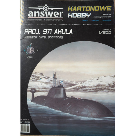 "Akula" – the USSR nuclear submarine of project 971