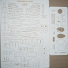 Vickers Supermarine “Spitfire” Mk. IXc – the British fighter – a laser cut frame parts
