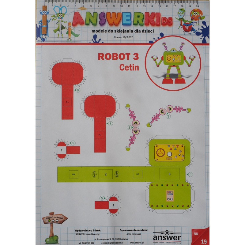 Cetin – robotas Nr. 3.