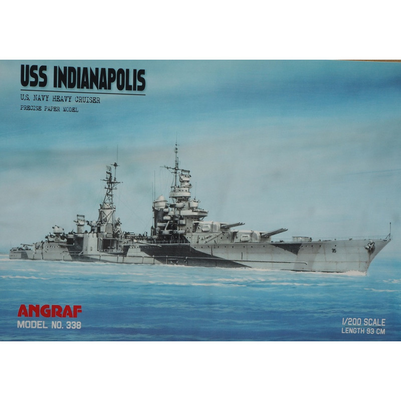 USS “Indianapolis” – the American “Portland”-class heavy cruiser