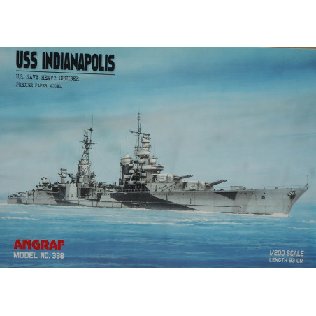 USS «Indianapolis» – американский тяжелый крейсер класса «Portland»