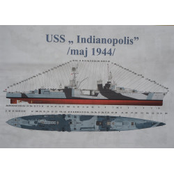 USS “Indianapolis” – the American “Portland”-class heavy cruiser