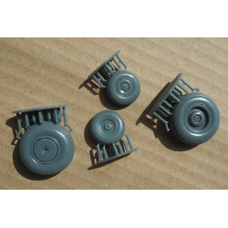 Mil Mi-17 “Hip” – the USSR/ Czech combat helicopter – a 3D printed wheels